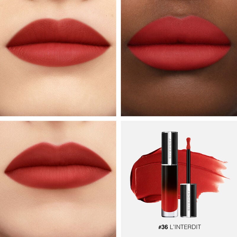 Le Rouge Interdit Cream Velvet Lipstick givenchy le rouge interdit cream velvet lipstick