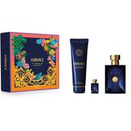 faces فيرساتشي ديلان بلو بور أوم أو دو تواليت 100 مل   جل استحمام ودش معطر 150 مل   عطر مصغر أو دو تواليت 5 مل