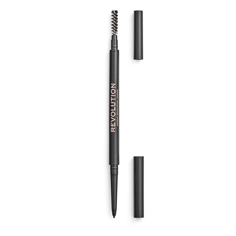 revolution duo brow definer pencil brown