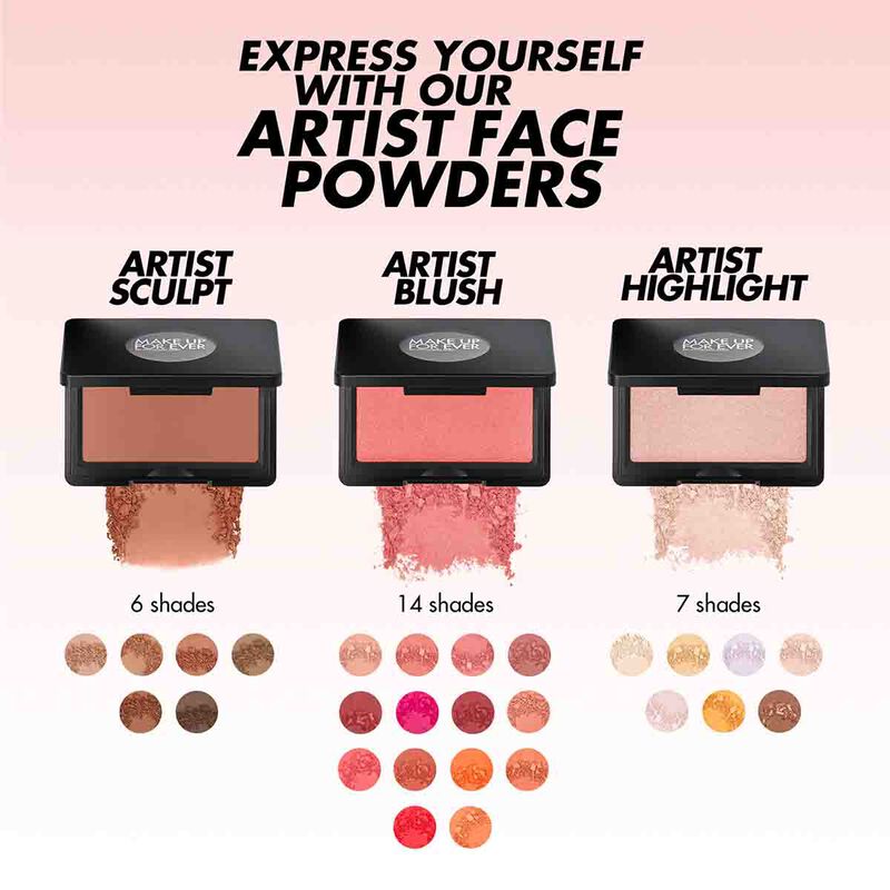 Artist Face Powder Highlighter make up for ever artist face powder highlighter