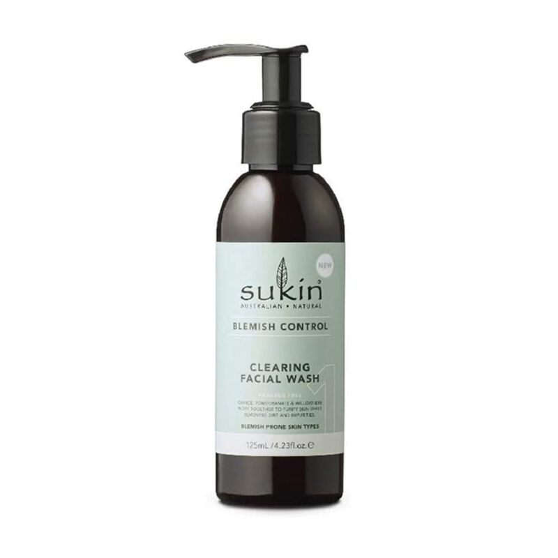 sukin غسول منظف للوجه للتحكم في العيوب