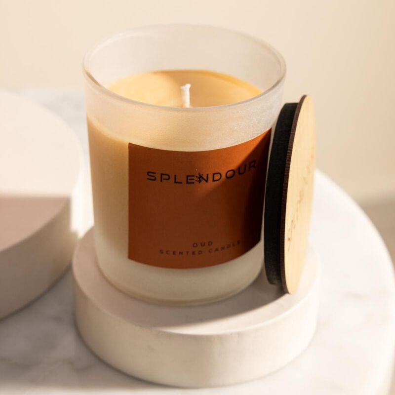 splendour شمعة عطرية بالعود 200 جم