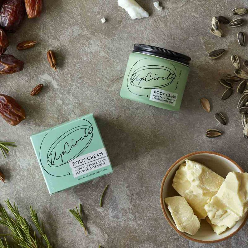 upcircle upcircle natural body cream with date seeds 120ml