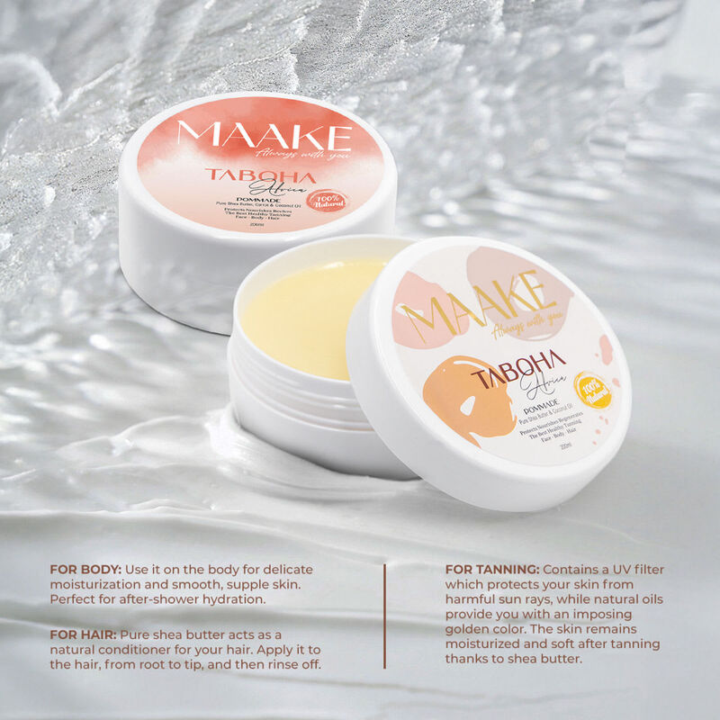 maake beauty taboha africa coconut shea butter pomade