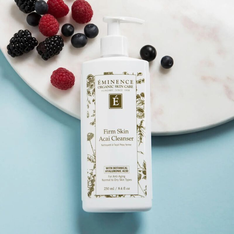eminence organic skin care firm skin acai cleanser