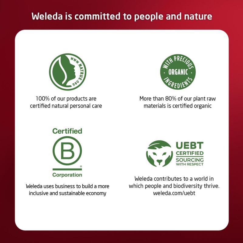 weleda weleda pomegranate & maca peptides firming day cream 40ml