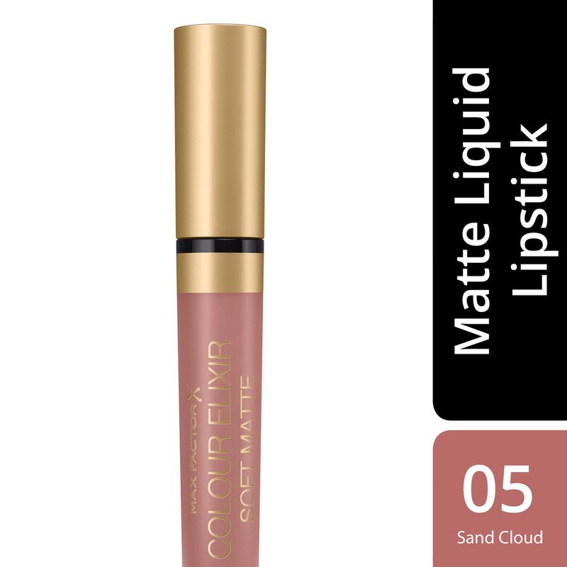 max factor colour elixir soft matte lipstick  005 sand cloud