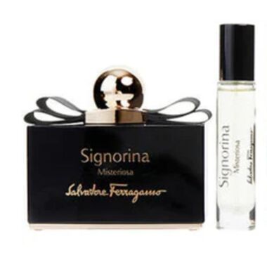 faces set ferragamo signorina misteriosa f edp 100ml   edp 10ml
