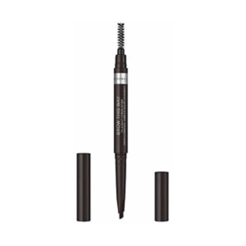 Brow This Way Fill & Sculpt Eyebrow Definer Soft Black 0.4 g rimmel brow this way fill & sculpt eyebrow definer soft black 0.4 g