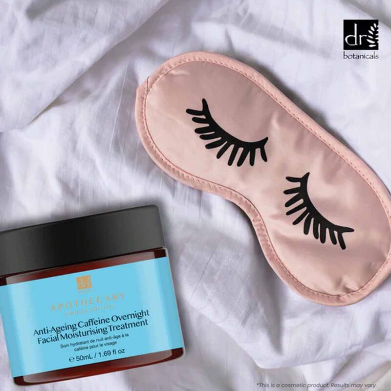 Anti aging Caffine Overnight Facial Moisturising Treatment dr. botanicals anti aging caffine overnight facial moisturising treatment