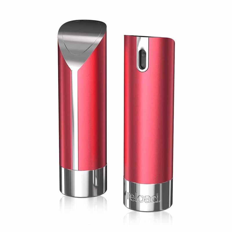 reload red aluminium skin travel mini spray 5ml
