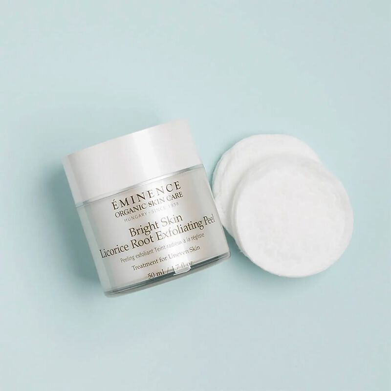 Bright Skin Licorice Root Exfoliating Peel eminence organic skin care bright skin licorice root exfoliating peel