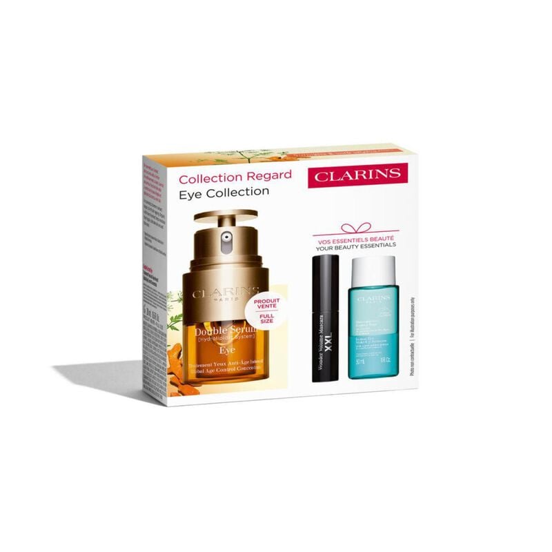 clarins clarins double serum eye collection vp set