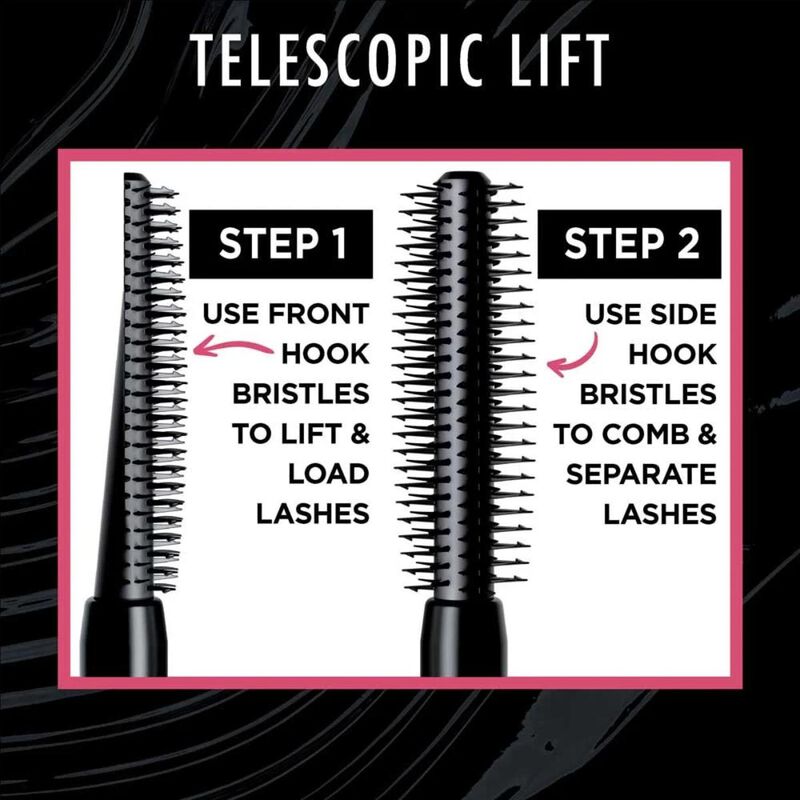 l'oreal paris telescopic instant lift mascara black