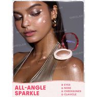 faces sheglam glowchi bouncy highlighter red bean