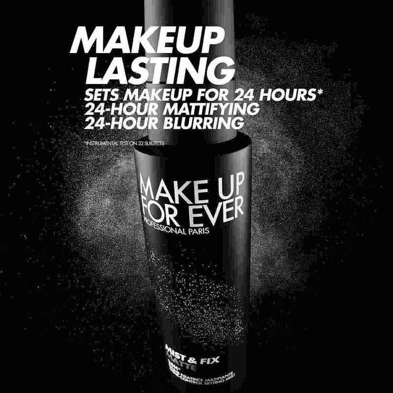 make up for ever mist & fix matte setting spray