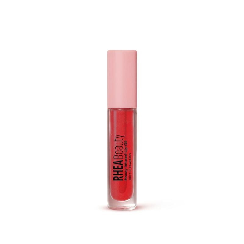 rhea beauty lip oil juicy strawberry