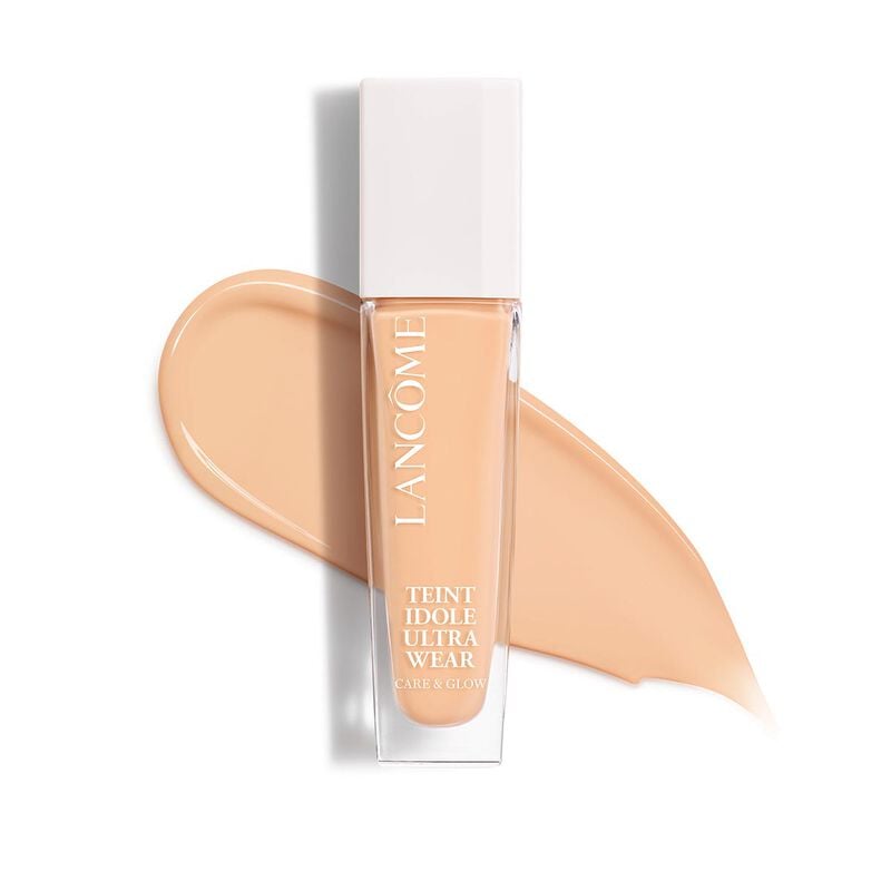 لانكوم كريم أساس teint idole ultra wear care & glow مع حمض الهيالورونيك