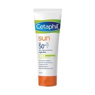 faces cetaphil sun very high protection spf 50 very sensitive oily skin light gel 50 ml