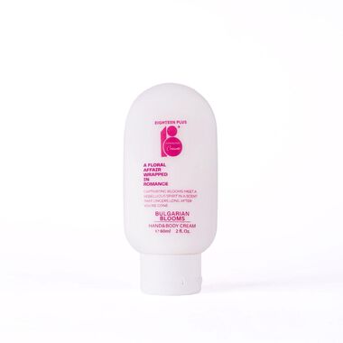 Eighteen Plus 18+HAND & BODY CREAM 60 ml BULGARIAN-BLOOMS faces eighteen plus 18 hand body cream 60 ml bulgarian blooms
