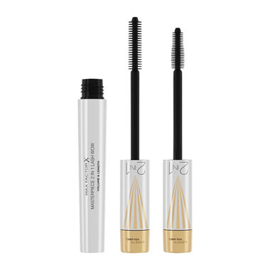 faces mascara masterpiece 2 in 1 lash wow   black