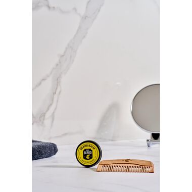 faces shape   nourish beard bundle  beard balm   wooden comb