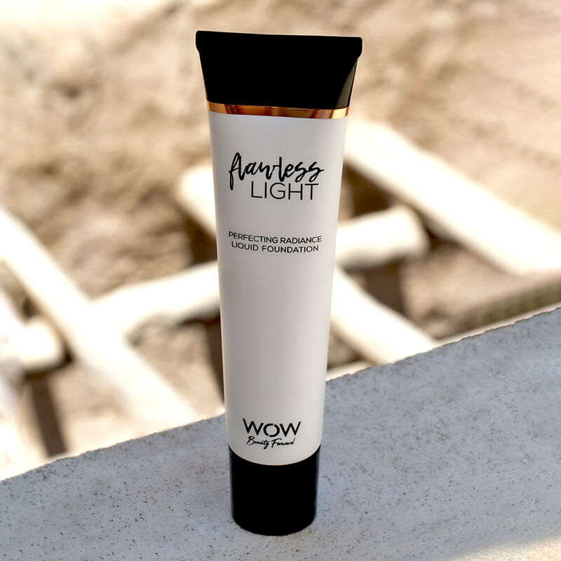 wow beauty flawless light perfecting radiance liquid foundation