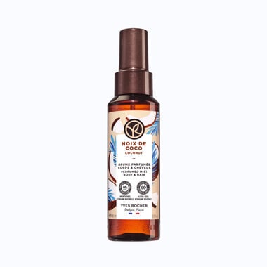 faces perfumed body and hair mist coconut
