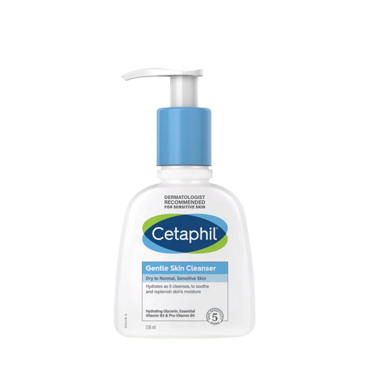 cetaphil منظف ​​للبشرة الجافة والحساسة سعة 236 مل