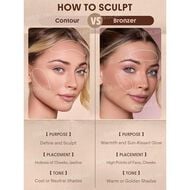 faces sheglam snatch  n  define stick golden sun