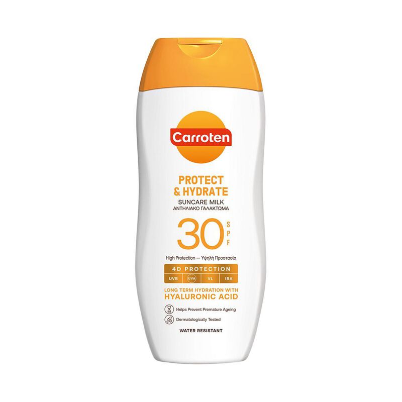 carroten carroten protect & hydrate sun care milk spf30200ml