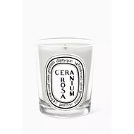 faces geranium rosa candle