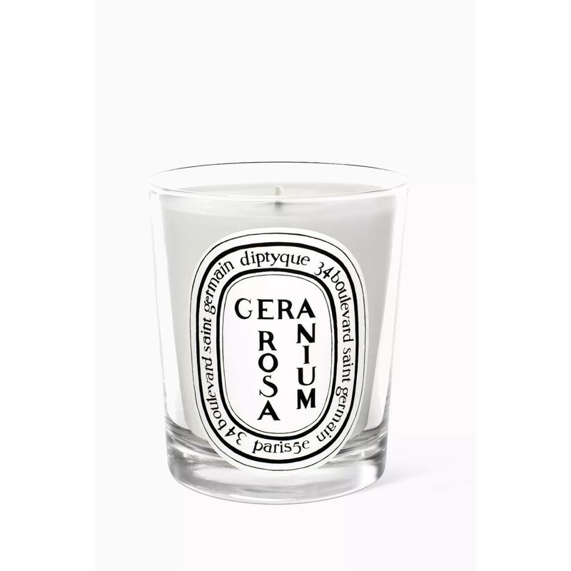 Geranium Rosa Candle diptyque geranium rosa candle