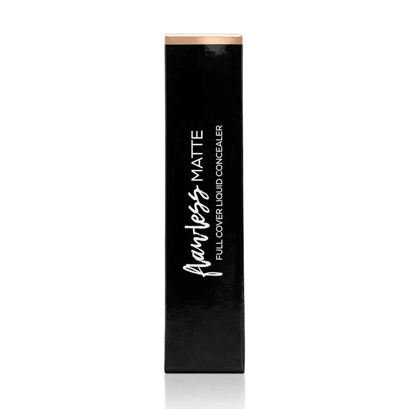 wow beauty flawless matte  full cover liquid concealer
