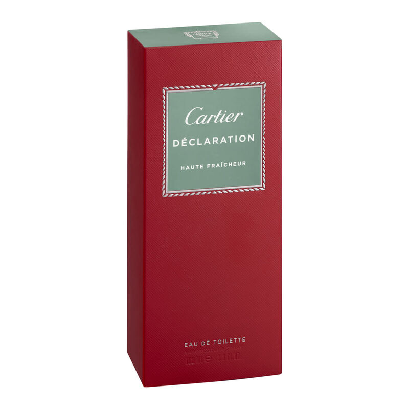 cartier declaration eau de toilette haute fraicheur