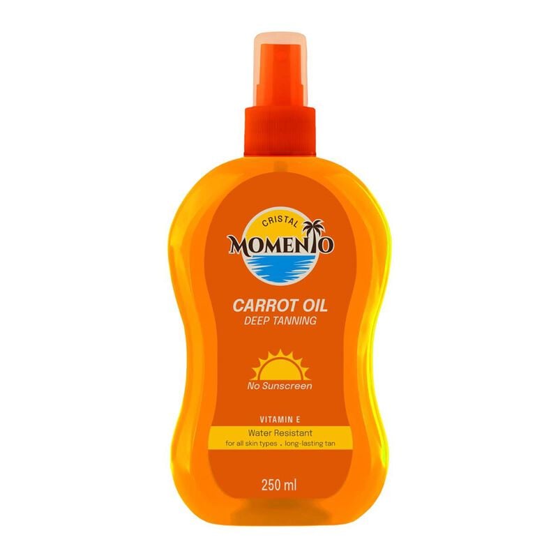 momento momento spf deep tanning oil carrot oil with vitamin e250m