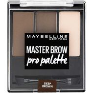 faces master brow pro palette 4 deep brown