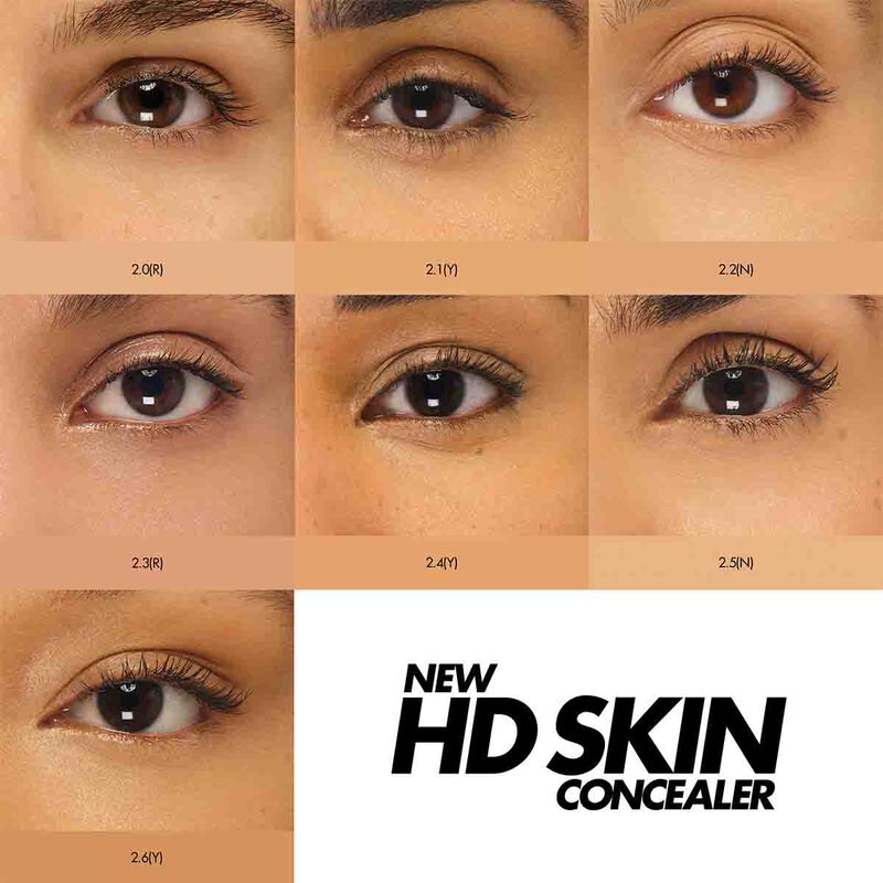 make up for ever hd skin concealer