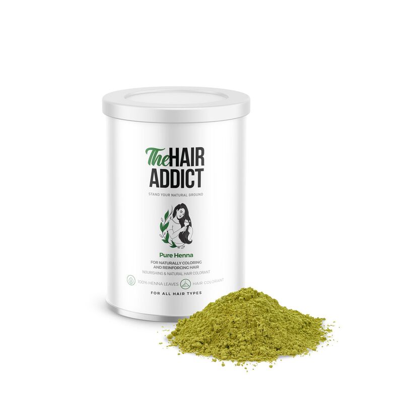 hair addict حناء طبيعية