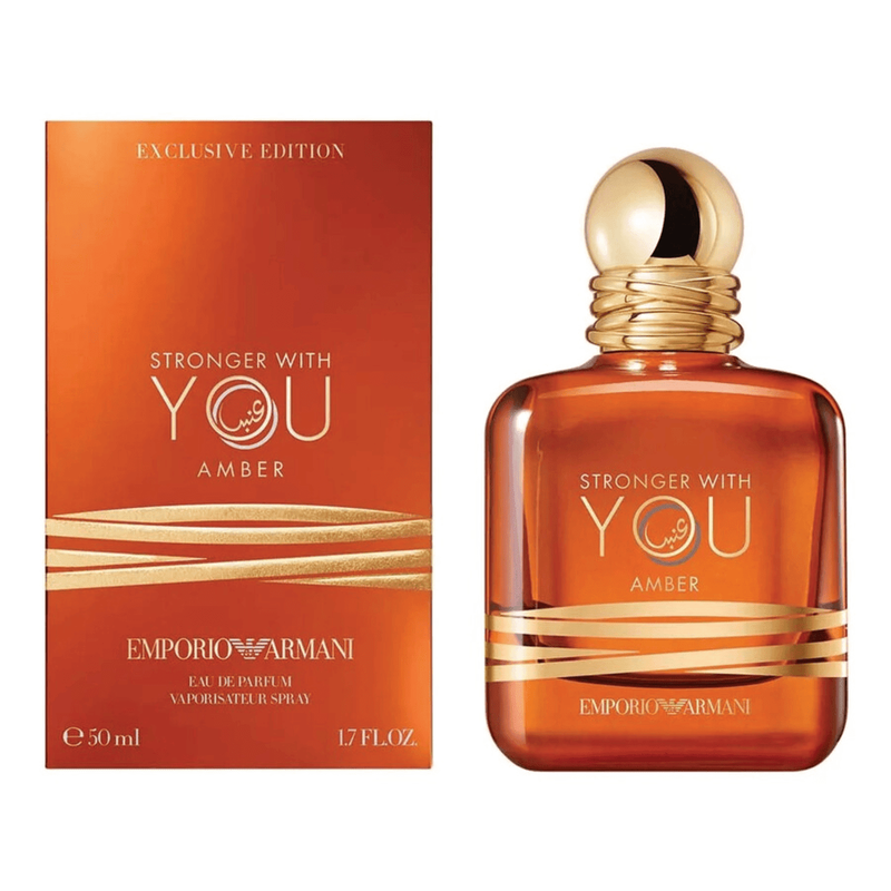 armani beauty emporio armani unisex stronger with you amber 50ml