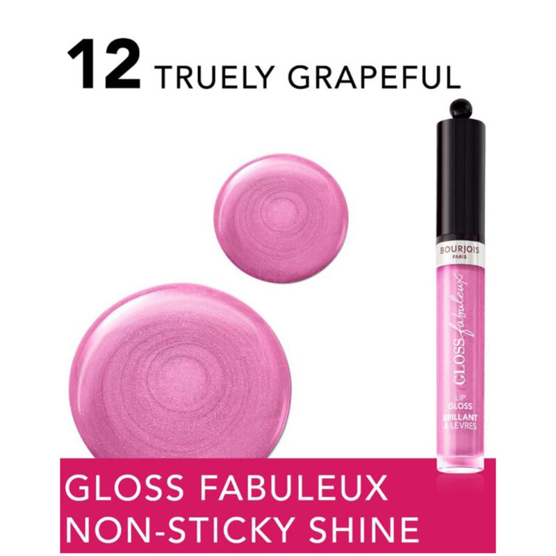 bourjois rouge fabulous lip gloss 2.4g truly grapeful
