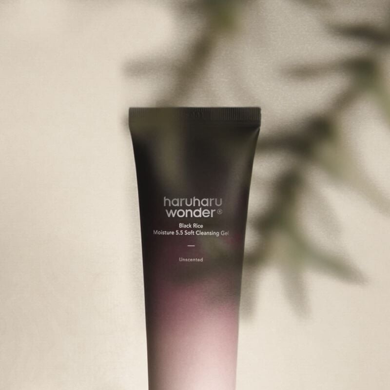 haruharu wonder black rice moisture 5.5 soft cleansing gel