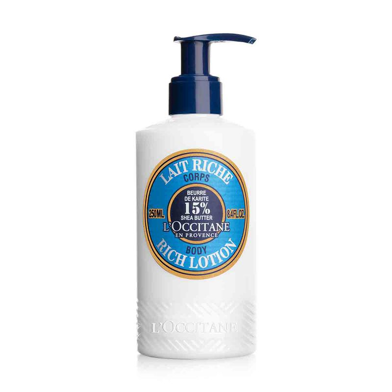 l'occitane shea butter rich body lotion