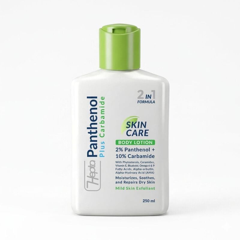 hepta panthenol + carbamide body lotion 250ml