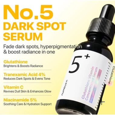 faces no 5  glutathione vitamin concentrated serum