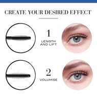 faces twist extreme fiber mascara black