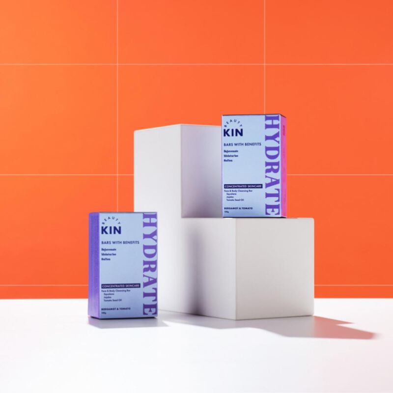 beauty kin hydrate bar with squalane and jojoba