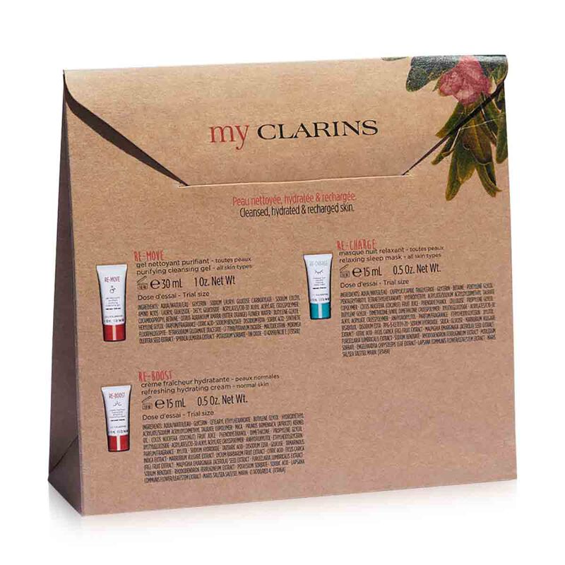clarins my clarins skin's dream team