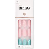 faces kiss impress nails dew drop kimm06c