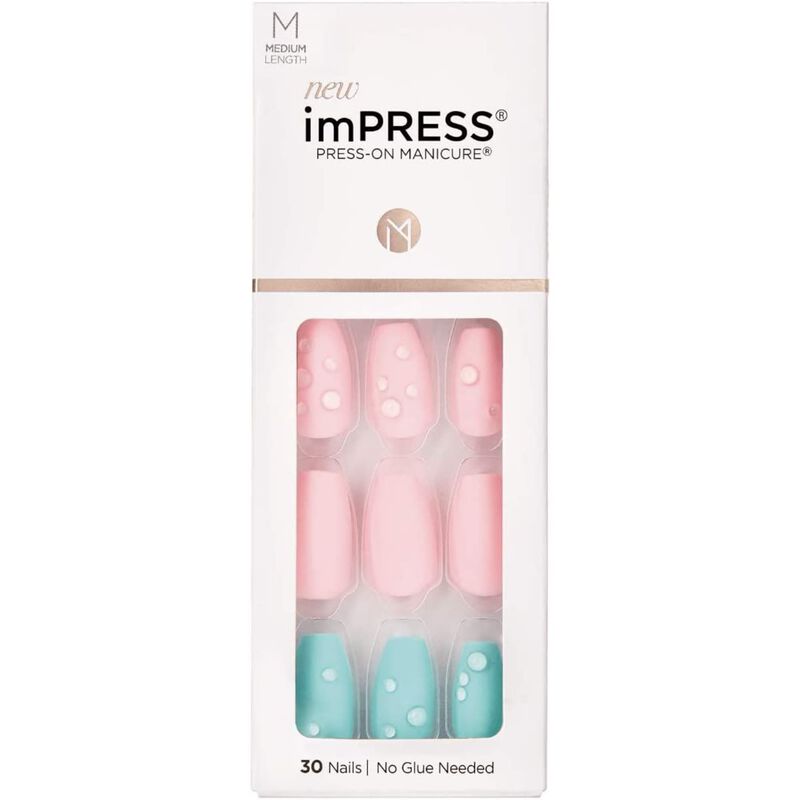 كيس kiss impress nails  dew drop kimm06c